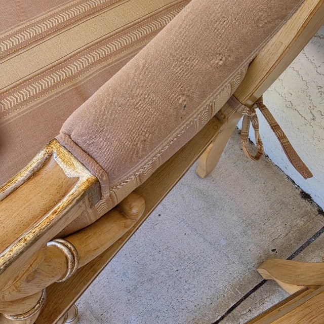 Century Furniture Regency Cane Seat Armchairs Pair For Sale - Image 15 of 18