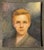 Wood 1960’s Young Boy Classical Portrait Painting Mid Century Style For Sale - Image 7 of 8
