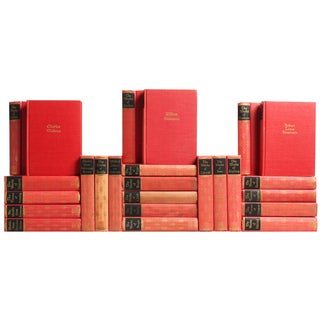 Red & Black Classic Books - S/25 For Sale