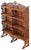 Antique c.1900 Oak Fret-Cut Waterfall Bookcase – Wall or Floor Standing, Fine Quality Full of authentic charm and...