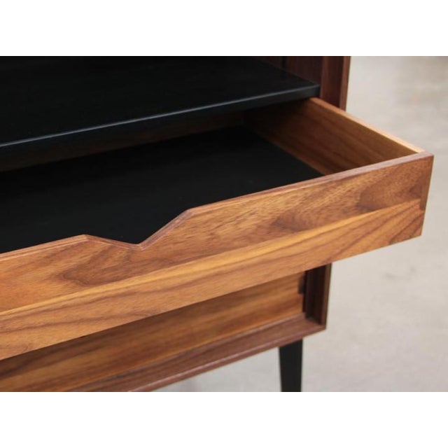 Wood Scandinavian Model S2-51 Sideboard in Walnut For Sale - Image 7 of 14