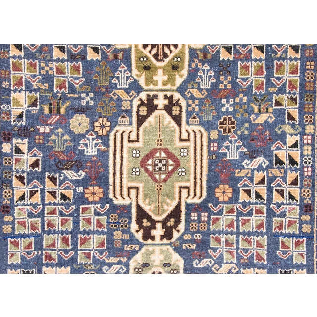 Textile Vintage Afghani Baluch Rug For Sale - Image 7 of 15