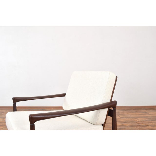 Wood Mid-Century Modern Teak Kolding Lounge Chair by Erik Wørts for Ikea, 1960s For Sale - Image 7 of 12