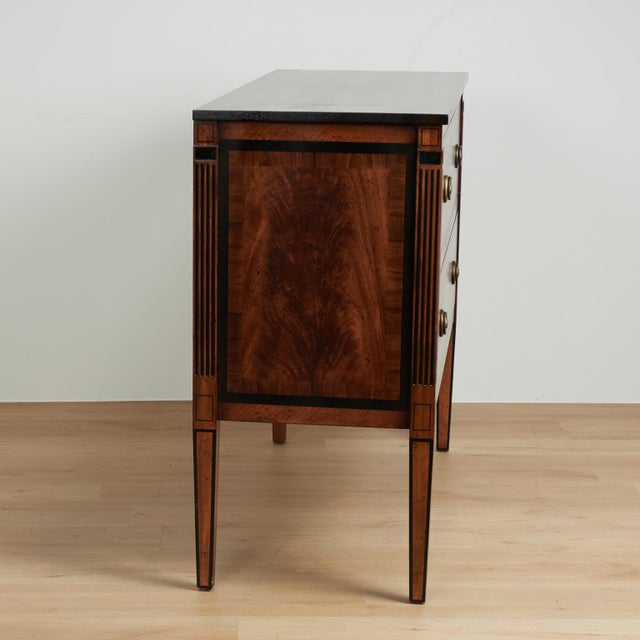 Neoclassical Inlaid Commode or Chest by Lillian August For Sale - Image 15 of 17