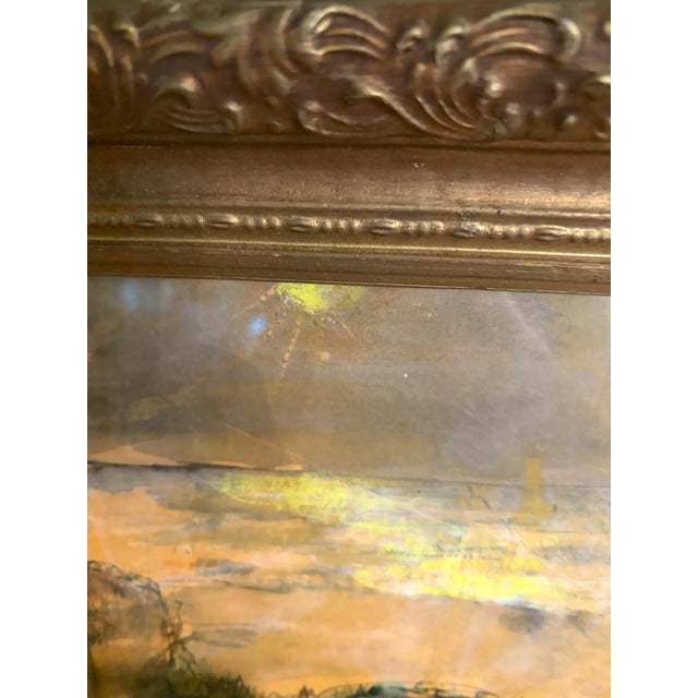 Artwork by Merwin Richard Altfeld 1966 Original Malibu California Mixed-Media Painting For Sale - Image 14 of 15