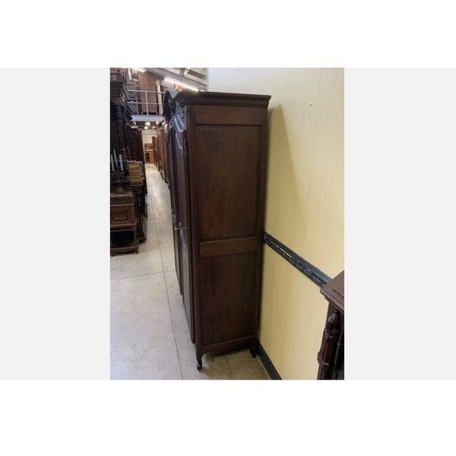 Antique Art Nouveau Linen Cupboard, 1910 For Sale - Image 4 of 9