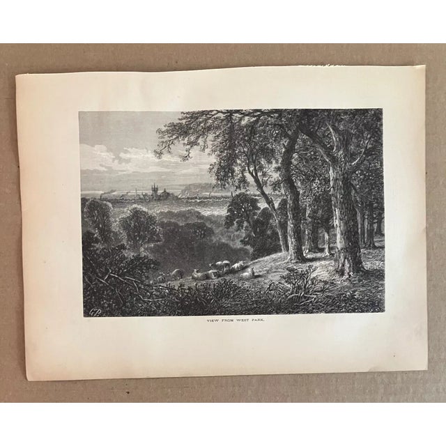 Up for sale is this beautiful antique print from Volume II of "Picturesque America", a two-volume set of books describing...