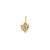 Not Yet Made - Made To Order 14k Gold Prong Set Natural Diamond Heart Pendant For Sale - Image 5 of 9