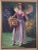 Modern Philippe Alfieri, Woman With Flower Basket, Oil on Canvas, Signed l.l. For Sale - Image 3 of 3