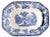 Early 20th Century Copeland-Spode English Platter With Blue Transferware Decorations For Sale - Image 13 of 13