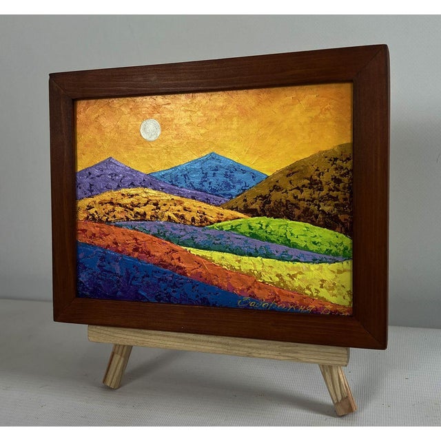 Impressionist Oil Painting Contrast Between the Beautiful v. Zadorozhnya For Sale - Image 3 of 8