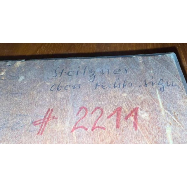 Genre Scene with Gentleman and Bird, Signed Siegfried Stoitzner (Vienna, 1892–1976) For Sale - Image 7 of 13