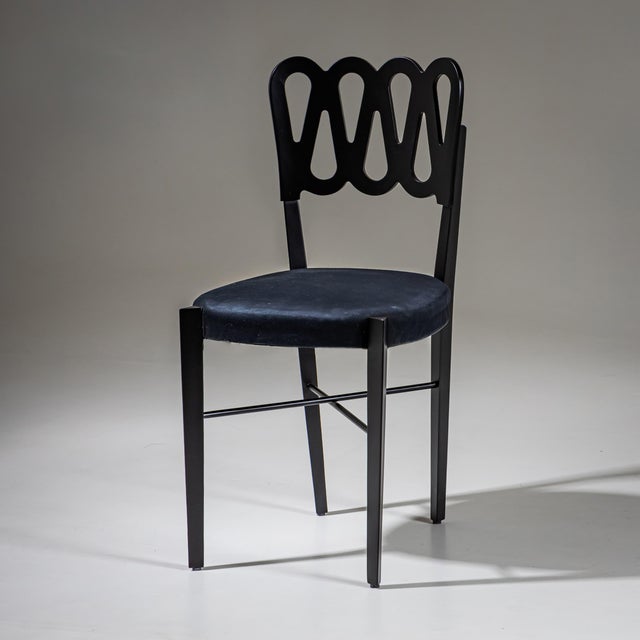Model G6G Dining Chairs by Gio Ponti for Montina, Italy, 1969, Set of 4 For Sale - Image 6 of 11