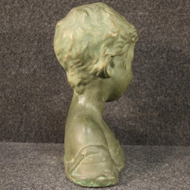 Terracotta Bust of a Child For Sale - Image 9 of 14