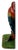 Outstanding & Rare Antique Beautifully Hand Painted Albany Foundry Cast Iron Heron Doorstop Circa 1920s For Sale - Image 14 of 18