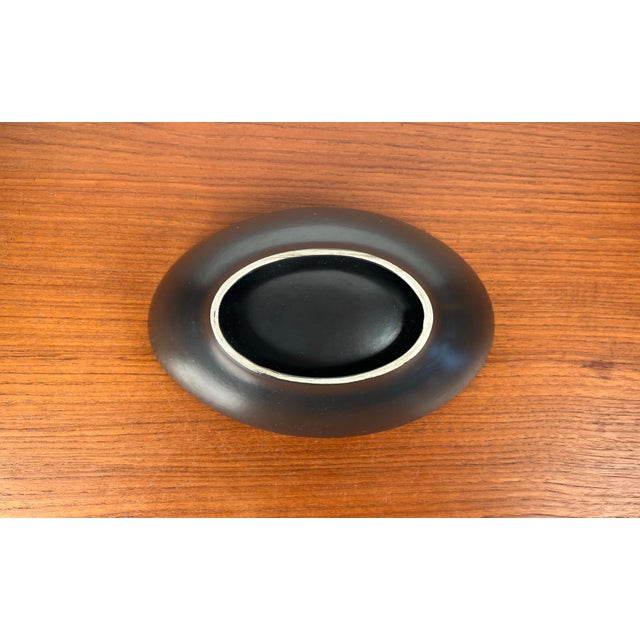 Mid-Century Modern German Minimalist Ceramic Bowl, 1960s For Sale - Image 10 of 16