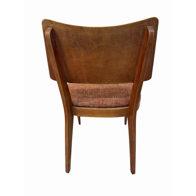 Mid-Century Modern Heywood Wakefield Maple Dining Chairs - Set of 4 For Sale - Image 9 of 10