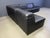 Vintage Black Patchwork Leather Modular Sofa from Laauser, 1970s, Set of 6 For Sale - Image 3 of 11