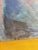 1990s Signed 1995 Haunting Male Portrait on Board Painting, Unframed For Sale - Image 5 of 7
