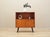 The bookcase was made in the 1970s, Danish production. The structure is covered with teak veneer. The legs are made of...