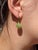 Gold The Eucla: Peridot Dangle Disco Earrings in Yellow Gold, 2 Pieces For Sale - Image 8 of 8
