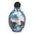 Copper Enamel Landscape Snuff Bottle, Hand Painted Famille Rose Scene For Sale