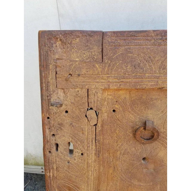 Marrakech Brown Moroccan Door or Shutter For Sale - Image 4 of 6