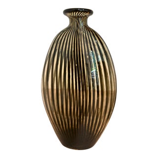 Pair of Midcentury Art Deco Style Murano Glass Attributed to Dino Martens Atomic Swirl Art Glass From the 1950’s For Sale