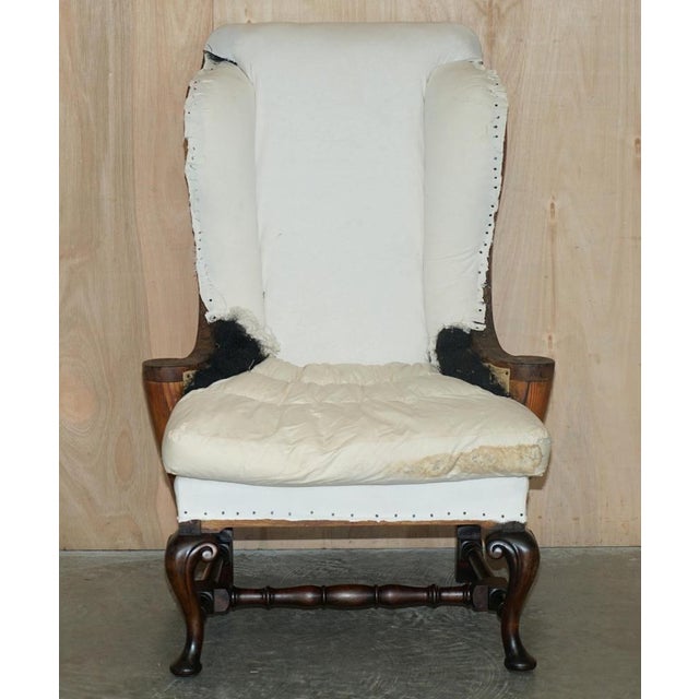 Set of Georgian Deconstructed Wingback Armchairs from William Morris Arms, 1820s For Sale - Image 3 of 18
