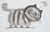 Laszlo Tibay, Chaton observateur, Ink & Wash Drawing For Sale - Image 6 of 6