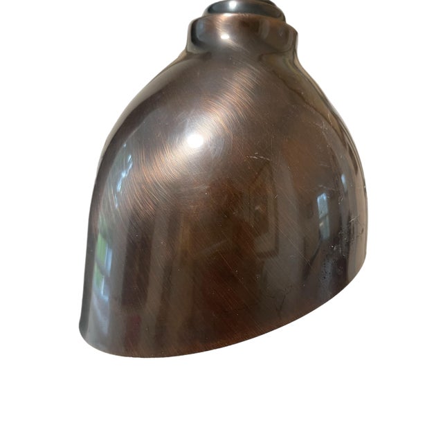 Modern Frederick Cooper Silver Industrial Pharmacy Lamp For Sale - Image 3 of 10