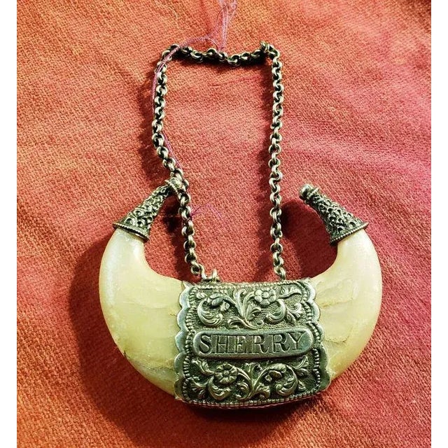 Campaign 1840 Campaign "Sherry" Decanter Tag For Sale - Image 3 of 4