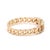Modern 0.12ctw Diamond Love Band Ring, 14k Yellow Gold, Ring Size 7 For Sale - Image 3 of 6