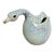 Mid-Century Japanese Studio Pottery Goose With Speckled Glaze For Sale