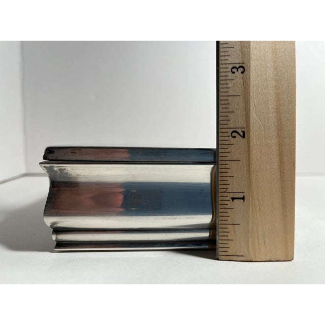 1937-1966 Hungarian Solid Silver Box For Sale - Image 11 of 12