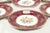 Red Vintage Selb Bavaria Tea Service from Heinrich Porcelain, 20th Century, Set of 13 For Sale - Image 8 of 9