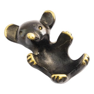 Bear Candleholder by Walter Bosse for Herta Baller, 1950s For Sale