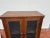 Brown Antique Antique Arts & Crafts Mission Oak Wood Pie Safe Cupboard on Legs For Sale - Image 8 of 13