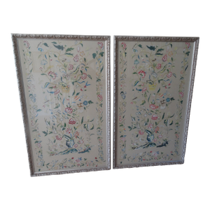 Chinoiserie Paintings by Chelsea House a Pair
