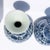 Chinese Export Blue and White Ceramic Porcelain Gourd Vases - a Pair For Sale - Image 4 of 6