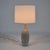 Mid-Century Modern Design Technics Style Ceramic Lamp For Sale - Image 3 of 7
