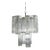 Attributed Murano Glass Chandelier Made in Italy For Sale