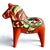 Vintage Swedish Folk Art Wood Dalah Horse For Sale - Image 10 of 13