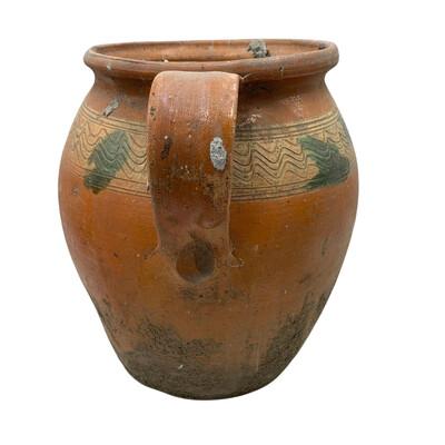 Antique Terracotta Vessel For Sale - Image 4 of 5