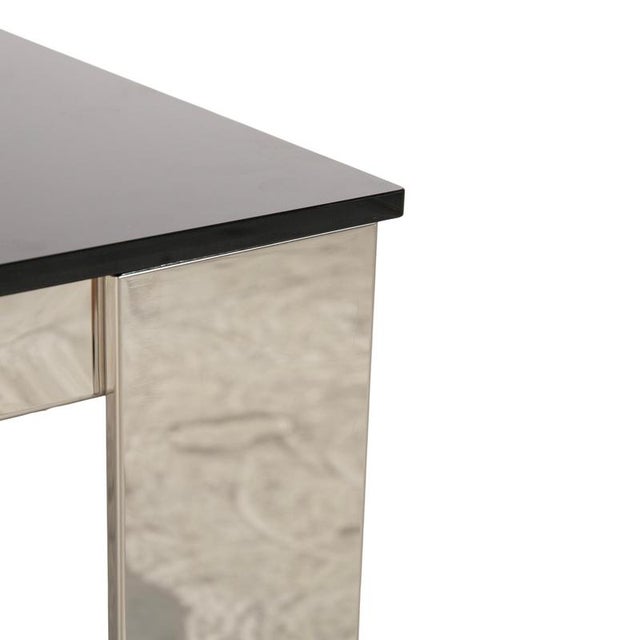 Glas Dining Table in Silver Chrome from Bacher For Sale - Image 6 of 13