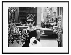 Breakfast at Tiffany's, 1961 / 2022, Black and White Archival Pigment Print
