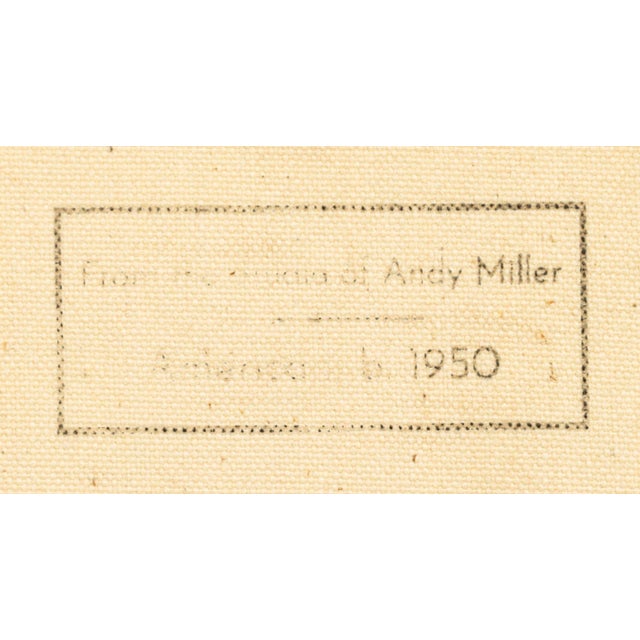 Andy Miller Abstract Composition Oil on Canvas For Sale - Image 4 of 6