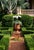 Vintage Italian Terracotta Garden Urn on Pedestal For Sale - Image 10 of 12