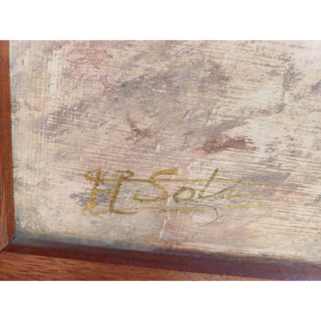Henry Sola, Marine Scenes, 1970, Oil on Panel For Sale - Image 8 of 18