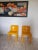 Yellow Yellow 4865 Chairs by Carlo Bartoli for Kartell, 1970s, Set of 2 For Sale - Image 8 of 18